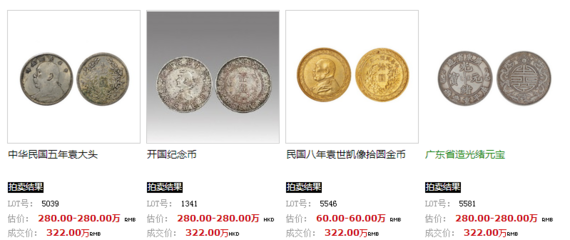 光绪银元投资升温
